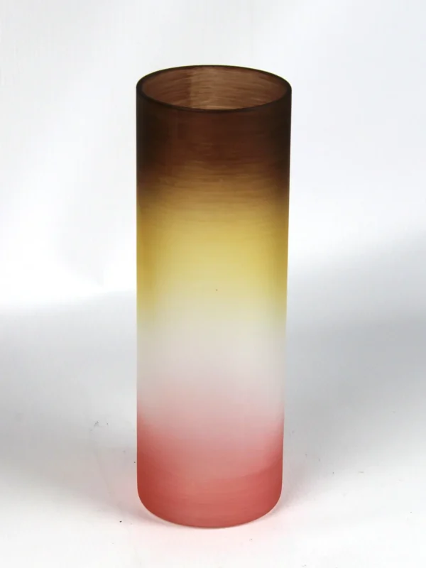 table brown art decorative glass vase 7856/300/sh317.1 - Image 2