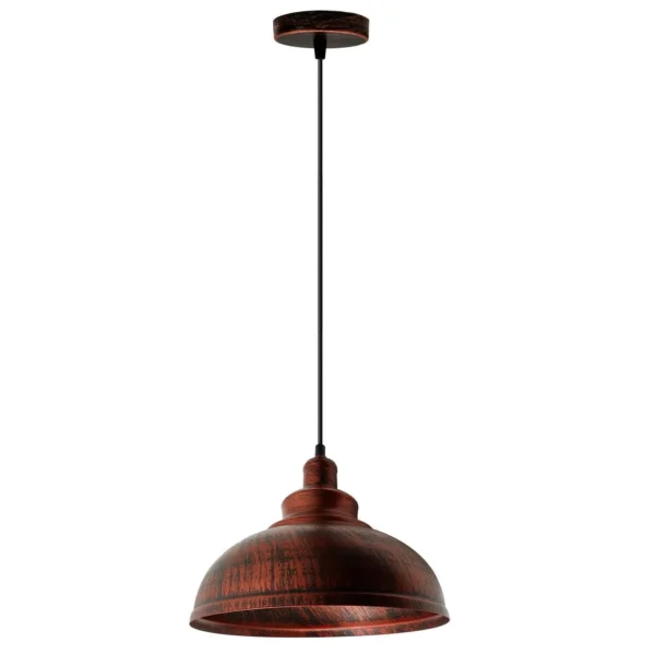 Vintage Industrial Retro Pendant Light Suspended Ceiling Pendant Metal Lampshade~2061 - Image 3