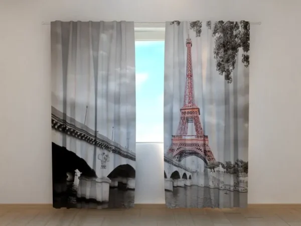 Photo Curtains Eiffel Tower 3