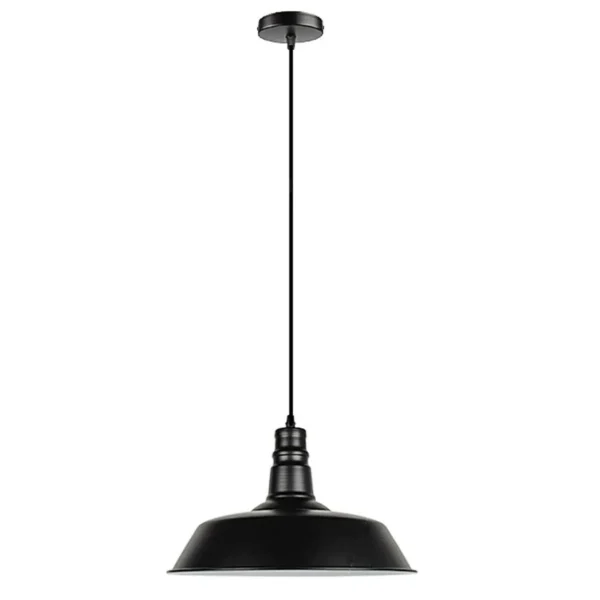 Modern adjustable Hanging bowl Black pendant Lamp E27 holder~4009 - Image 11