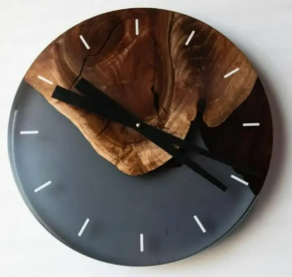 Resin Art Wall Clock