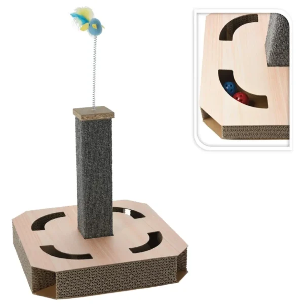 Pets Collection Cat Scratching Post Natural 40x40x40 cm - Image 2