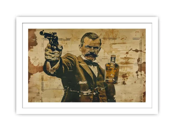 Vintage whiskey Wall Art - Image 2