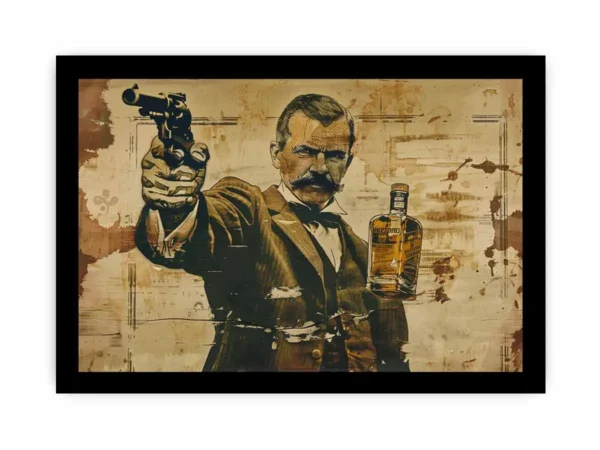 Vintage whiskey Wall Art - Image 3