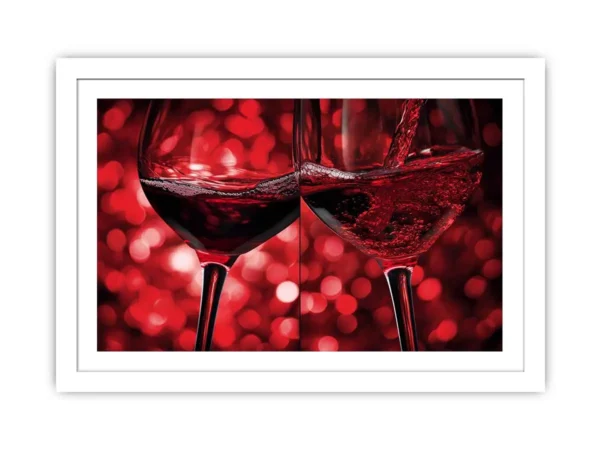 Wine splash art - Image 2