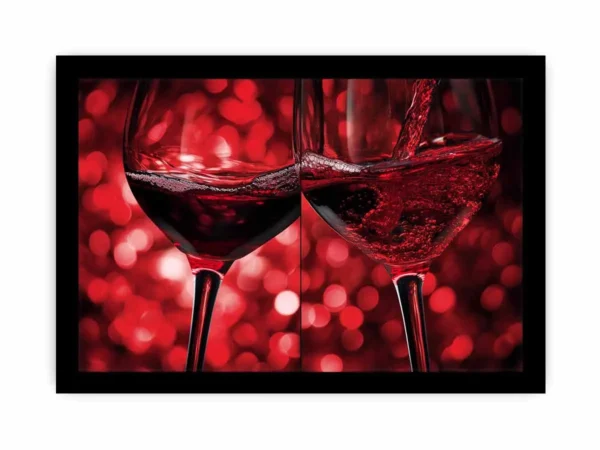 Wine splash art - Image 3