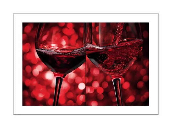 Wine splash art - Image 4