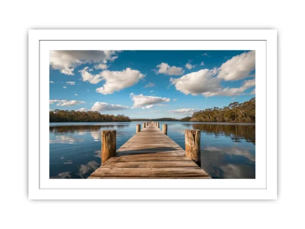 Sea jetty Print - Image 2