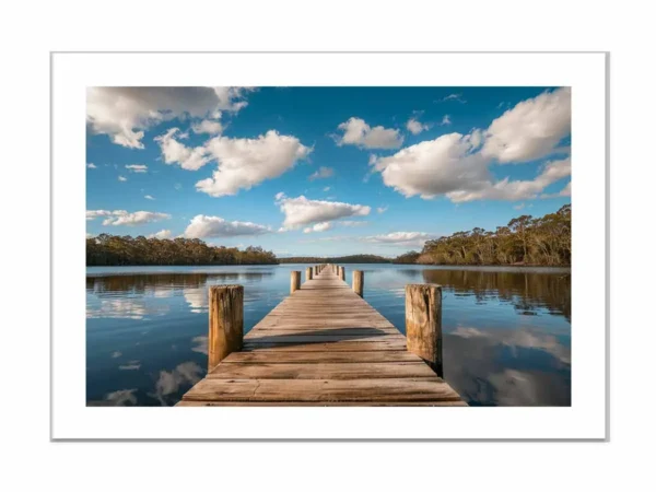 Sea jetty Print - Image 4