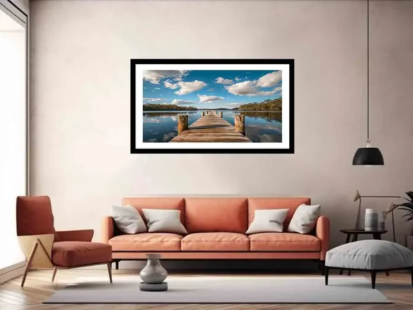 Sea jetty Print - Image 5