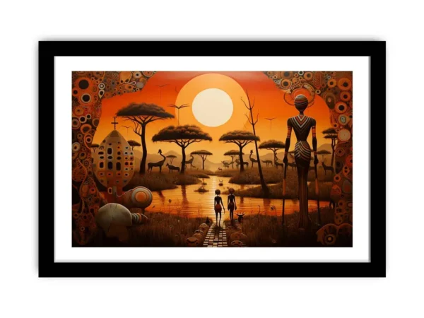 Africa Art print