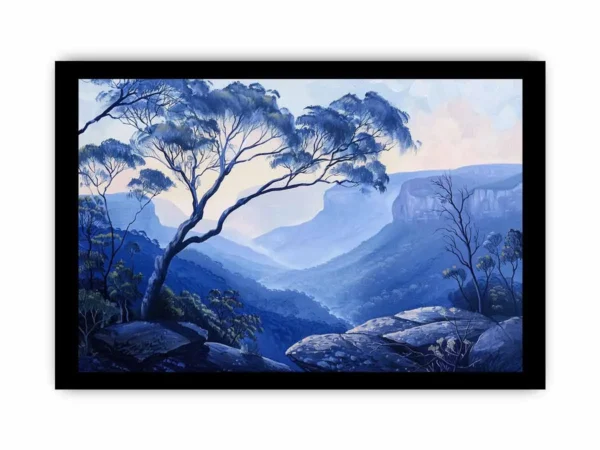 Blue Mountians Framed Print - Image 3