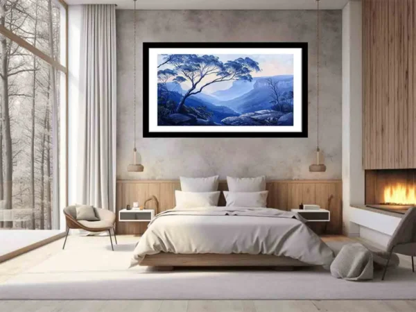 Blue Mountians Framed Print - Image 6