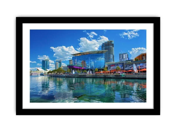 Darling Harbour Sydney Framed Art