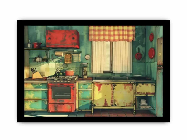 Vintage Kitchen Framed Print - Image 3