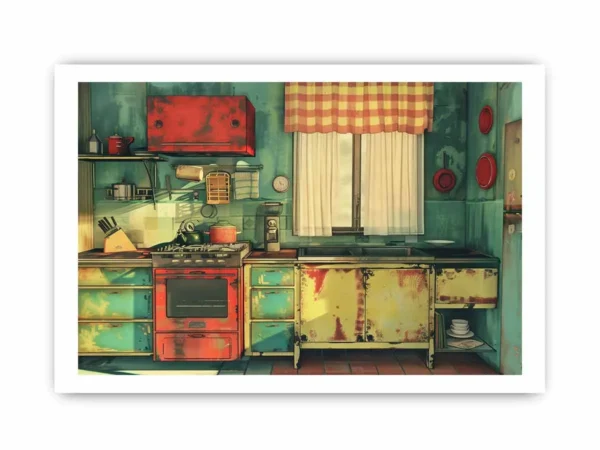 Vintage Kitchen Framed Print - Image 5