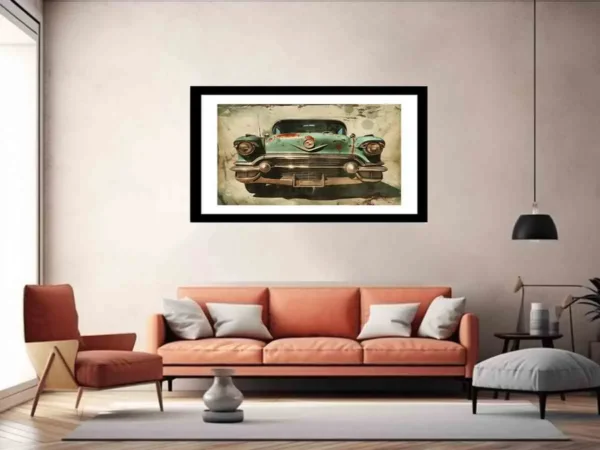 Vintage Car Print - Image 4