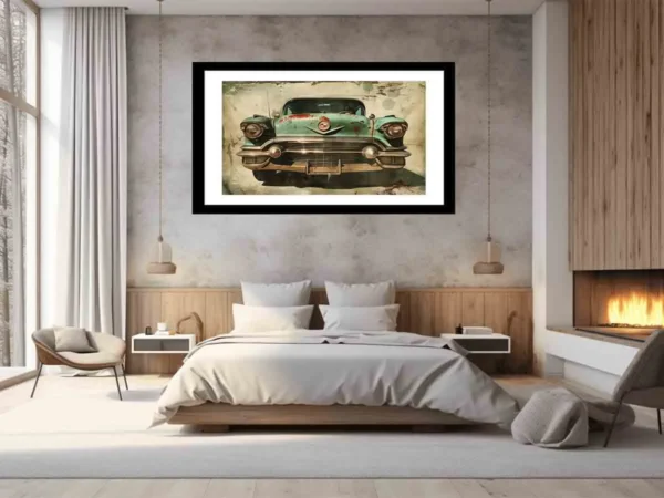 Vintage Car Print - Image 6