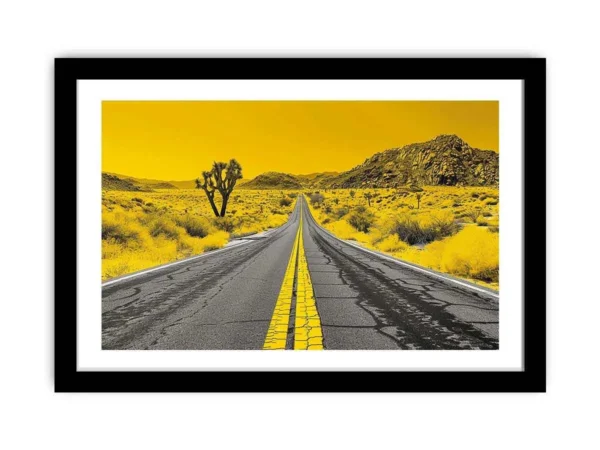 Dream Road Framed Print