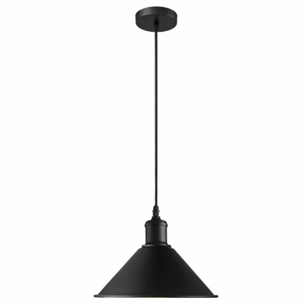 Black Pendant Lamp Industrial style Decorative Ceiling lamp~1542 - Image 3