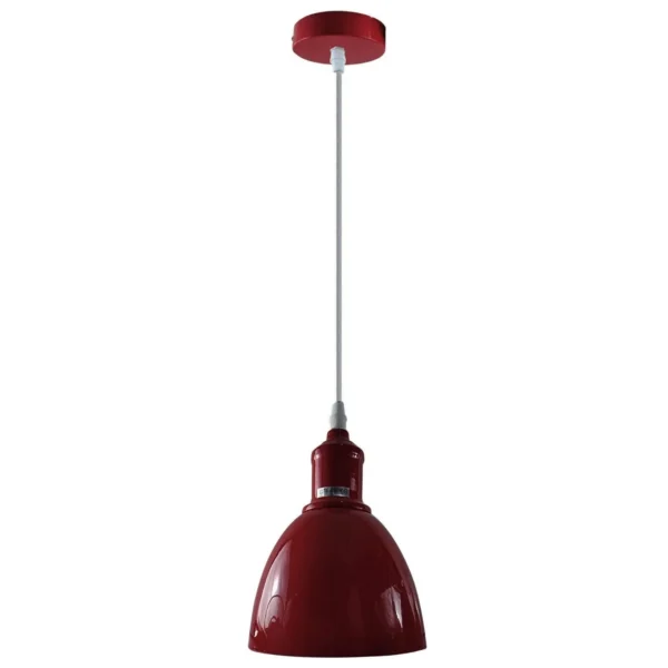 Industrial Vintage Retro adjustable Ceiling various colours Pendant Light with E27 Uk Holder~4033 - Image 72