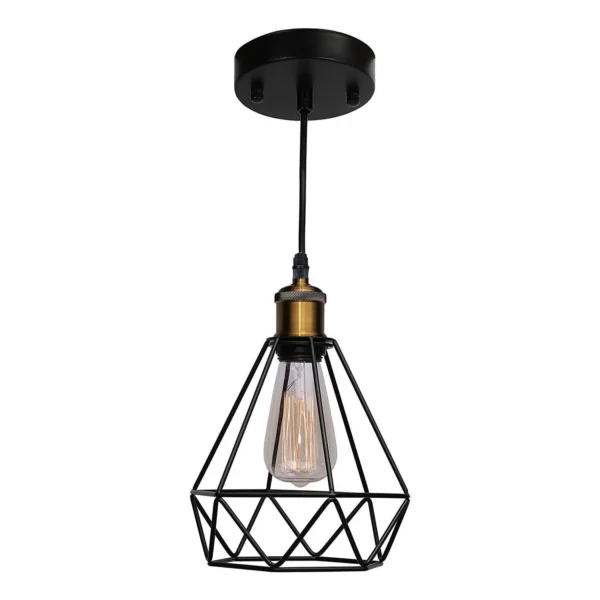 Diamond Cage Pendant Light Ceiling Hanging Light Fixture ~4152 - Image 8