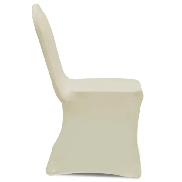 Chair Cover Stretch Cream 6 pcs - Image 4