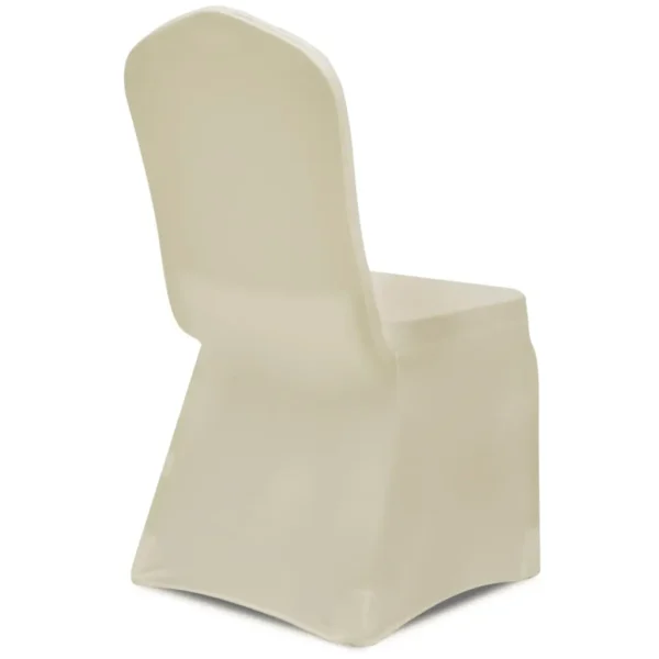 Chair Cover Stretch Cream 6 pcs - Image 5