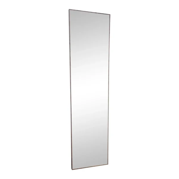 Grey Wood Wall Mirror 121cm