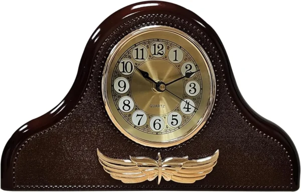 Silent Napoleon Hat Mantel Clock-Tabletop or Shelf Decor ~5181 - Image 3