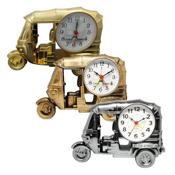 Unique Design Modern Three Wheeler Clock Gift~5226 - Image 5