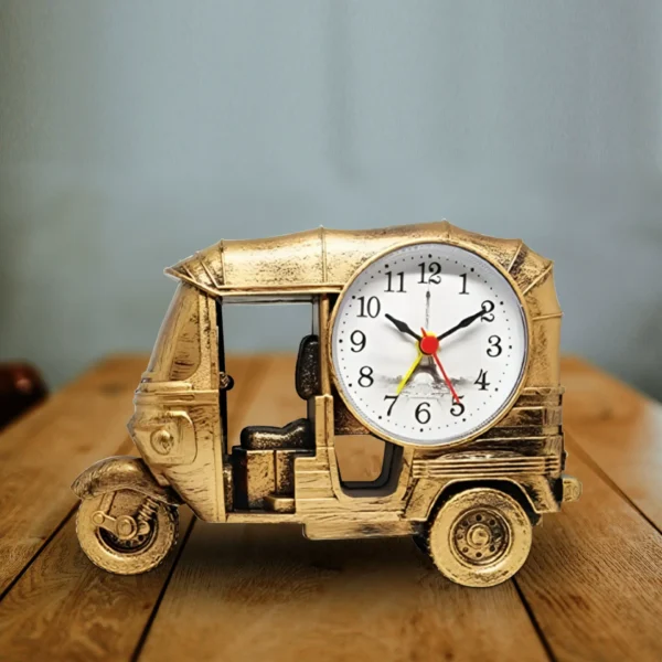 Unique Design Modern Three Wheeler Clock Gift~5226