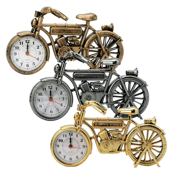 Decorative Mantel Bicycle Shape Design Creative Clock~5228 - Image 7