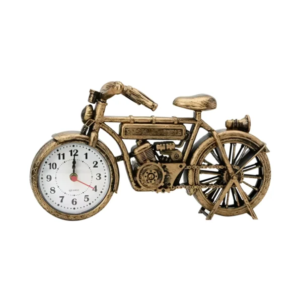 Decorative Mantel Bicycle Shape Design Creative Clock~5228 - Image 3