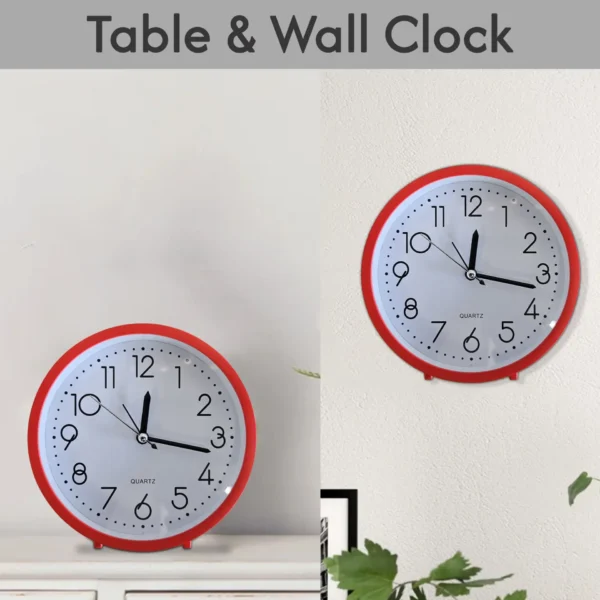 Retro Alarm mini Clock for Table & Wall Options~5233 - Image 7