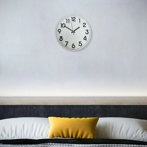 Round Creative Fashion Silent Wall Clock Non-Ticking Noises ~5397 - Image 16