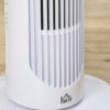 HOMCOM Tower Fan for Bedroom Cooling, 30 Inch Electric 70° Oscillating Fan with 3 Speed Settings, Standing Floor Fan for Home Office Indoor, White - Image 8