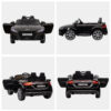 HOMCOM Kids Licensed Audi TT Ride-On Car 12V Battery w/ Remote Suspension Headlights and MP3 Player 2.5-5km/h Black - Image 7