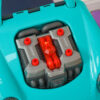 HOMCOM Kids Truck Engine Toy Set, with Horn, Light, Car Key, for Ages 3-5 Years - Teal - Image 8