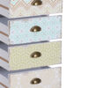 HOMCOM Chest of 5 Drawers Bedside Cabinet Side Storage Chest Entryway Living Room Bedroom Furniture Organizer Unit - Image 8