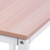 HOMCOM L-Shaped Corner Desk, Computer Desk for Home Office, Space-Saving Study Workstation, Easy to Assemble, 150 x 150 x 76cm, Oak - Image 7