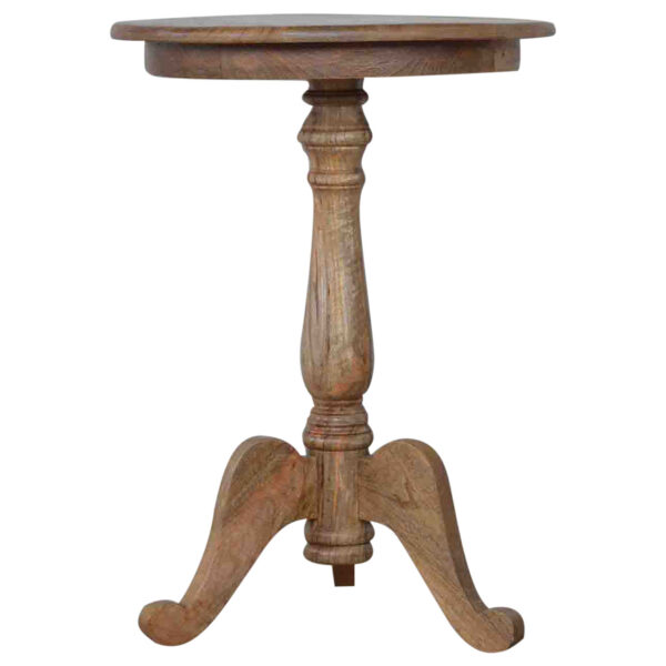Solid Wood Round Tea Table - Image 8