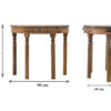 Serpentine Console Table - Image 11
