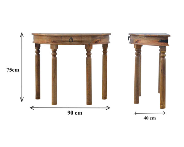 Serpentine Console Table - Image 11