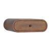 Wall Mounted Round Chestnut Bedside - Image 3
