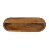 Wall Mounted Round Chestnut Bedside - Image 8