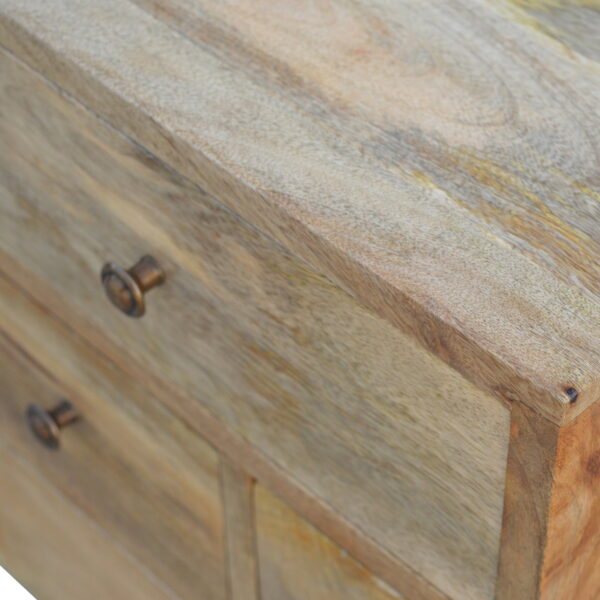 Nordic Style 4 Drawer Multi Bedside - Image 6