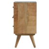 Nordic Style 4 Drawer Multi Bedside - Image 8