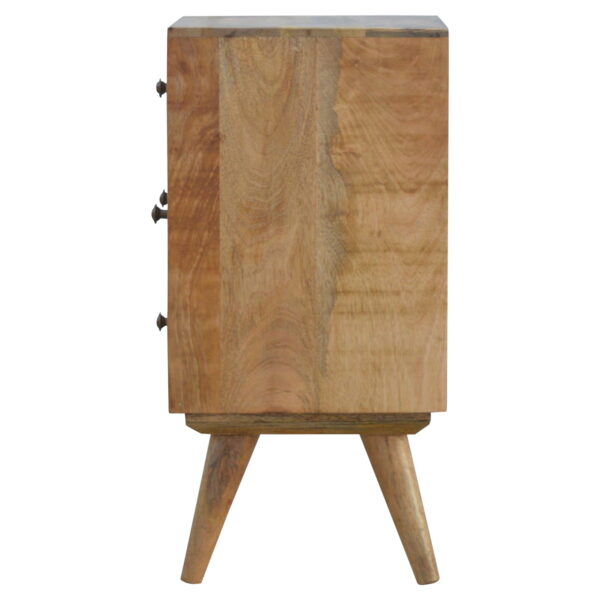 Nordic Style 4 Drawer Multi Bedside - Image 8
