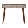 Sendai 2 Drawer Console Table
